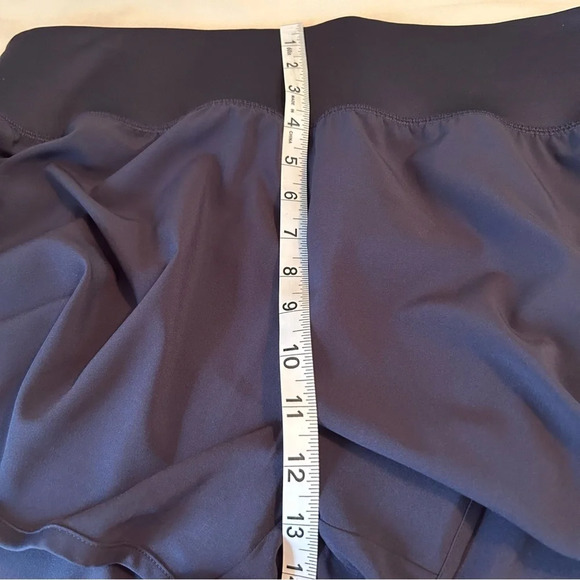 Talbots T By Talbots Active Stretch Woven Shorts Women’s Large In Indigo Blue - Picture 10 of 10